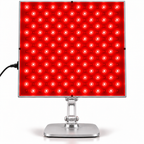 Illuminated Desktop Panel on the included Red Light Stand, front view