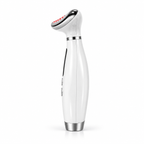 Side view of the Face & Neck Wand showing its angled illuminated head