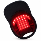 Inside of the Hair Cap showing the illuminated light panels and adjustable rear fastening